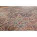 Vegetable Dye Kerman Ravar Persian Large Rug Handmade Wool Carpet - 11'0"x 13'0"