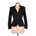 Lafayette 148 New York Blazer Jacket: Short Black Jackets & Outerwear - Women's Size 10