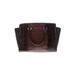 MICHAEL Michael Kors Leather Satchel: Embossed Brown Solid Bags