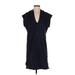 Adriano Goldschmied Casual Dress - Shift: Black Dresses - Women's Size Small