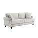 Chenille modern Upholstered Sofas 2 Seater Couches with Nails and Armrests