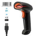 Wireless 1D Barcode Scanner 2.4G BT USB Wired Scanner CCD Scanning Head for Paper Screen Codes for