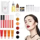 DIY Lip Gloss making Kit Moisturizing Lip Gloss Base Gel With Lipgloss Tubes Pigment Powder Glitter