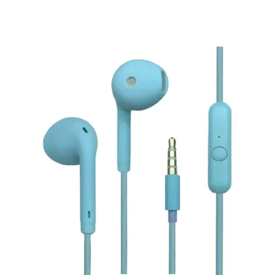 In-Ear Headphone Earphones Wired 3.5mm Corded Earphones In-Ear Headphones With Microphone & Button