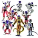 8PCS Anime Dragon Ball Z Action Figure Freezer Complete Figurine Frieza Figure Collection Model Toys