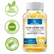 Cod Liver Oil Capsules Vitamins A & D and DHA Support Stress Relief Strengthen The Brain