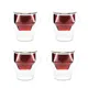 Double Wall Glass Espresso Cup 60ML Insulated Clear Coffee Shot Glasses Latte Cappuccino Tea Mugs
