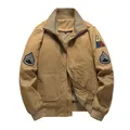 Giubbotto Bomber invernale militare da uomo giacca a vento con fascia spessa giacche da uomo