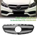 Calandre Avant Noire/Argentée pour Mercedes Benz Classe E W212 2014-2016 E200 E250 E300 E350