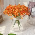 6 pz/set fiore di plastica artificiale fatto a mano Babysbreath Bouquet pianta finta Gypsophila