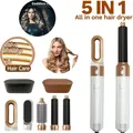 5 in 1 asciugacapelli set pettine caldo ferro arricciacapelli professionale piastra per capelli