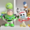 Disney-Figurines d'action Toy Story 4 pour enfants Buzz l'Éclair Forky Collection de mini