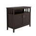 Winston Porter Cashel 39.96" Sideboard Wood in Brown | 34.06 H x 39.96 W x 15.75 D in | Wayfair 4598792CC4E2428AB27EF5866A249805