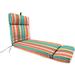 Sand & Stable™ 72" x 22" Outdoor Chaise Lounge Cushion w/ Ties and Loop Polyester | Wayfair F413758487164E00A80B7C73453C4B95