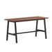 Flash Furniture Chapman Rectangular Commercial Conference Table w/ Laminate Top & A-Frame Base Wood in Brown | 30 H x 60 W x 24 D in | Wayfair