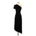Old Navy Cocktail Dress - Midi: Black Solid Dresses - Women's Size X-Small