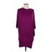 Express Casual Dress - DropWaist: Purple Dresses - Women's Size Small