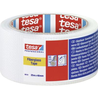 60101-00000-00 Gewebeklebeband ® Professional Weiß (l x b) 25 m x 48 mm 1 St. - Tesa Image