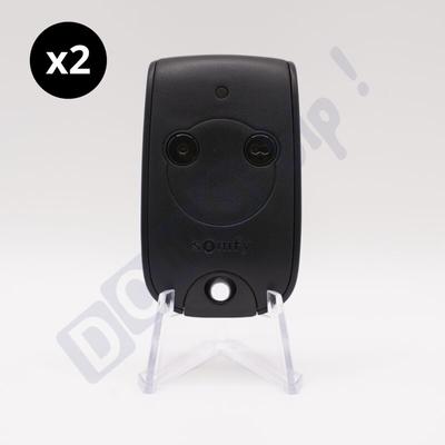 Somfy - Set aus 2 Fernbedienungen Keytis 2 rts - 2 Kanäle - Für Tor- und Rolladenautomatik Image