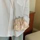 Damen Abendtasche Clutch-Taschen PU-Leder B¨¹ro Täglich Brautparty Atmungsaktiv Langlebig Feste Farbe Weiß Rosa