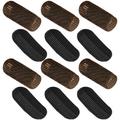 12 Pcs Fluffy Hairpin Black Sponge Bump Pads Padding Bases Modeling Hairstyles Accessories up Clip Volume Increase