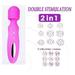 Sex Toy Upgraded Electric Double-Ended Available Cordless Shoulder Neck Back Relaxation Massage Wand Handheld Portable Wireless Tr