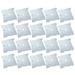 50 Pcs Disposable Bib Hair Waterproof Mat Color Shampoo Cape Barber Shop Supply Polyethylene