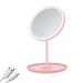 USB Tabletop Touch Cosmetic Mirror LED Light up Makeup Mirror Dimmable