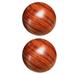 Solid Wood Massage Ball Hardwood Painted Balls Chinese Exercise 2 Pcs to Stretch Pear Family Presents Hand Massager