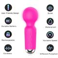 Sex Toy Mini Manual Waterproof Back Massagers Rechargeable Cordless Hand Wand Massager for Neck Shoulder Back Foot Muscle Body Mas