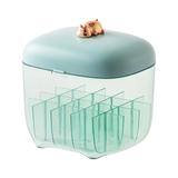 Storage Transparent Cosmetic Storage Box Suitable For Lipstick Brushes Bottles Etc. Transparent Box Display Stand Makeup Brush Travel Box Small