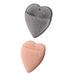 2 Pcs Love Face Cleansing Puff Compressed Cleaning Sponges Bath Washing Pad Konjac Facial Hydrophilic Polyurethane