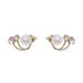 FSTDelivery Personal Care on Clearance! Hair Clip Without Ear Hole Slimming Ear Rings Metal Ear Nail Multilayer Diamond Inlaid C-shaped Lymph Detumescence Ear Rings Holiday Gifts for Women