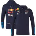 Red Bull Racing 2024 Team-Hoodie mit durchgehendem Reißverschluss