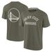 Unisex Fanatics Olive Golden State Warriors Elements Super Soft Short Sleeve T-Shirt