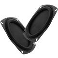 2 PCS Car Speakers Passive Subwoofer Diaphragm Vibration 4 Inch Radiator Replacement Iron