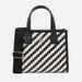 Th City Woven Faux Leather Tote Bag - Black - Tommy Hilfiger Totes