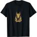 Anubis T-Shirt Egyptian God Mobile Phone Case Gods Dog T-Shirt