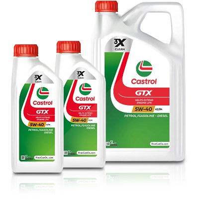 Castrol 7 L GTX 5W-40 A3/B4 [Hersteller-Nr. 15F687] Image