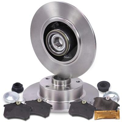 Atec Bremsscheiben + Bremsbeläge Hinterachse Voll für Renault Image