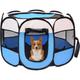 Fortuneville - tui portable pour chien et chat Étui pliable pour chien Étui de voyage pliable