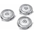 Lot de 3 pièces de rechange pour la gamme de rasoirs Philips SH50 Heads S5091 S5080 S5076 S5420