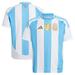 Youth adidas White Argentina National Team 2024 Home Replica Jersey