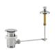 Bonde automatique pour lavabo laiton avec tirette verticale VALENTIN 00 100100 000 00