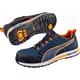 Baskets de sécurité basse CROSSTWIST LOW S3 HRO SRC bleu/orange P39 PUMA 643100-T.39