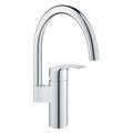 Mitigeur d'évier monocommande EUROSMART 2021 bec haut orientable GROHE PROFESSIONAL 32223003