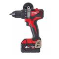 Perceuse-visseuse 18V M18 BLDD2-502X + 2 batteries 5 Ah + chargeur + HD-Box MILWAUKEE 4933464515