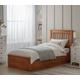 Habitat Aspley Single Wooden Ottoman Bed Frame - Oak Stain