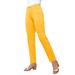 Plus Size Women's True Fit Stretch Denim Straight Leg Jean by Jessica London in Sunset Yellow (Size 22) Jeans