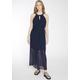 Maxikleid HAILY’S "MX P DR Ei44leen" Gr. XS (34), N-Gr, blau (navy) Damen Kleider Maxikleider